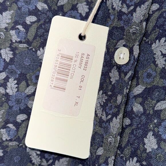 Hartford Sammy Button-Down Shirt Size XL - Picture 4 of 9